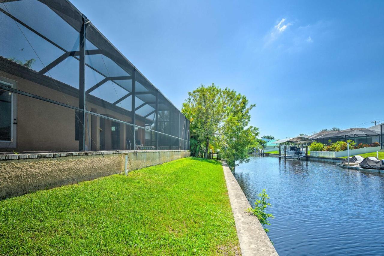 Canalfront Cape Coral Home With Patio And Grill! Екстер'єр фото